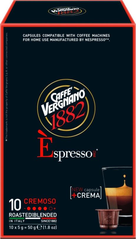 Kávové kapsle Vergnano Espresso Cremissimo 10ks