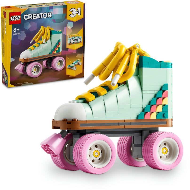 LEGO stavebnice LEGO® Creator 3 v 1 31148 Retro kolečkové brusle