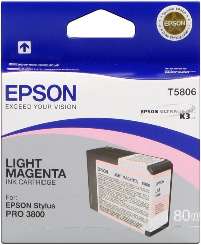 Cartridge Epson T580 světlá purpurová