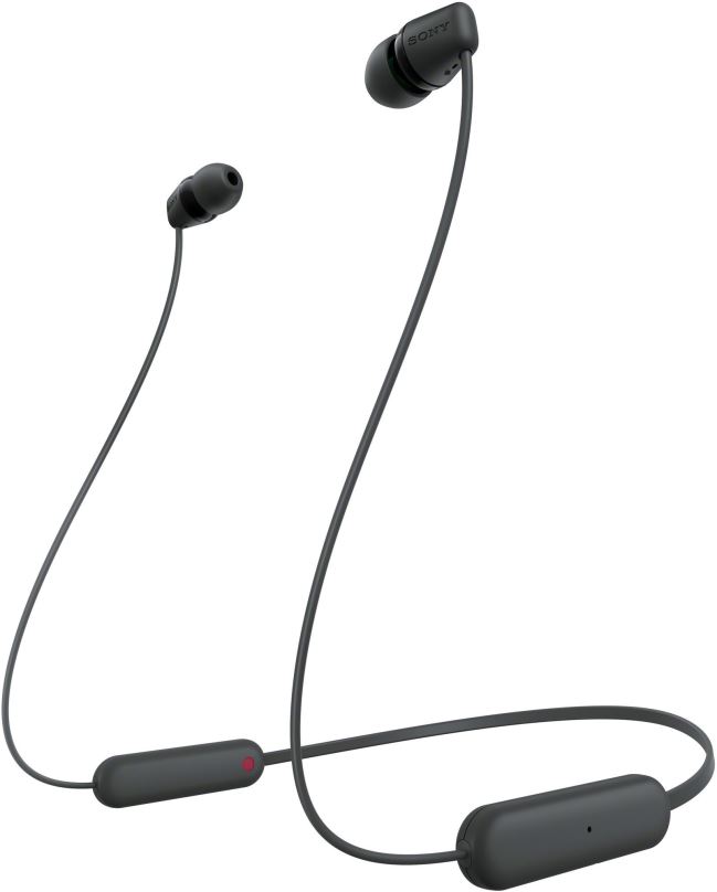 Bezdrátová sluchátka Sony WI-C100, černá