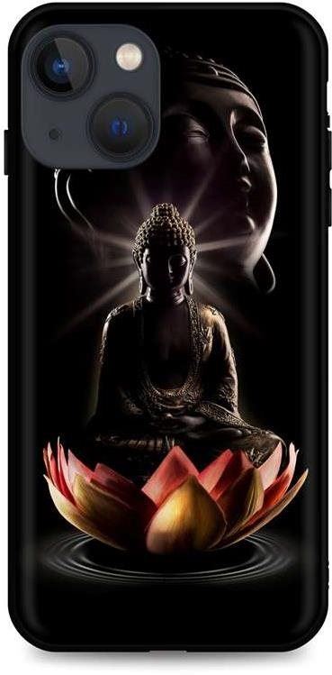 Kryt na mobil TopQ iPhone 13 mini silikon Meditation 65388