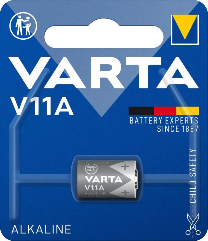 Knoflíková baterie VARTA speciální alkalická baterie V11A/LR11 1ks