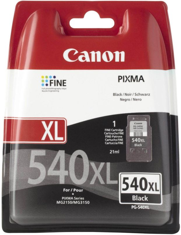 Cartridge Canon PG-540 XL černá