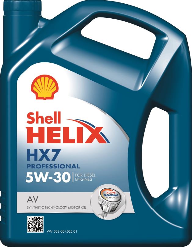 Motorový olej Shell HELIX HX7 Professional AV 5W-30 5l