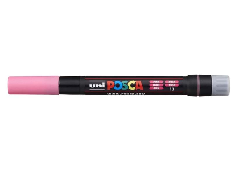 POSCA akrylový popisovač Brush PCF-350 Barva: Růžová
