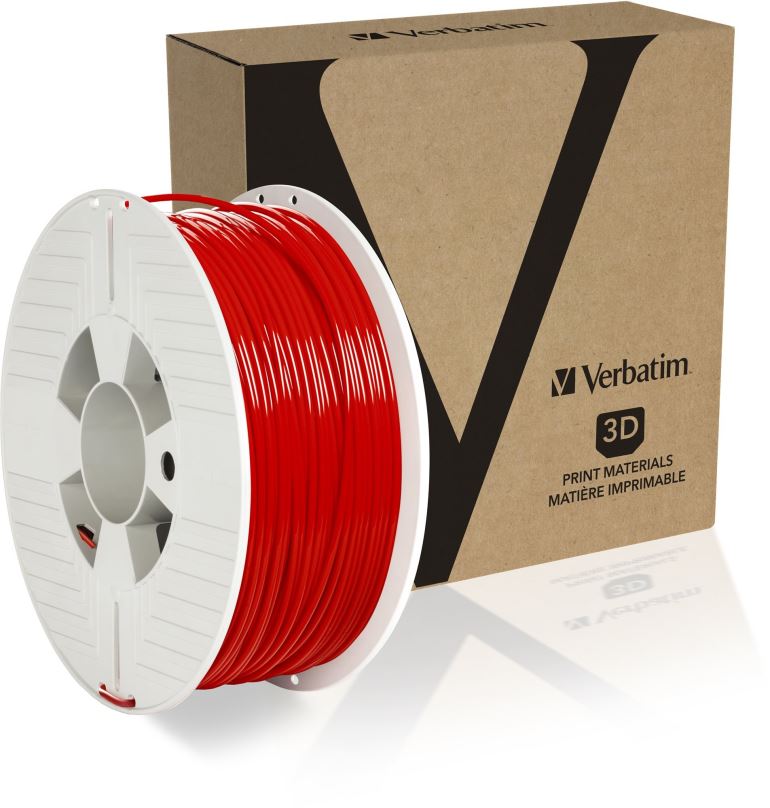 Filament Verbatim PET-G 2.85mm 1kg červená