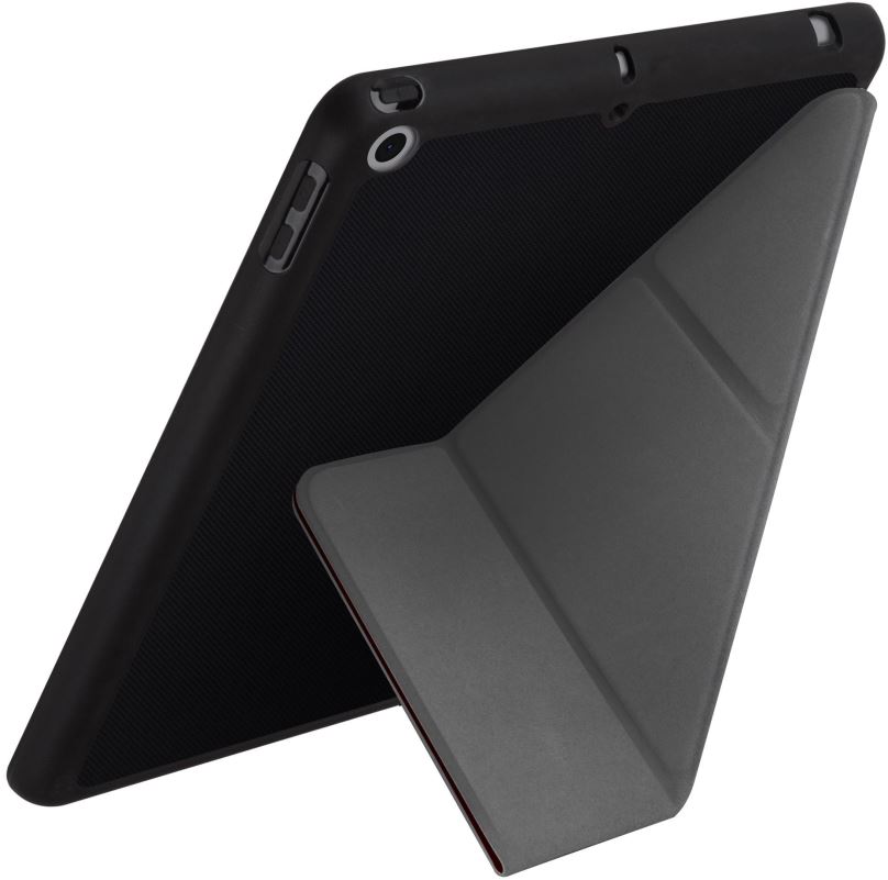 Pouzdro na tablet UNIQ Transforma Rigor pouzdro pro iPad 10.2" (2021/2020/2019), ebony (black)