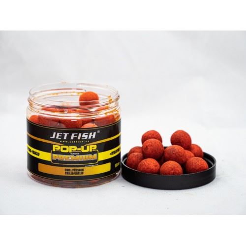 Jet Fish Pop-Up Premium Clasicc Chilli/Česnek 16mm