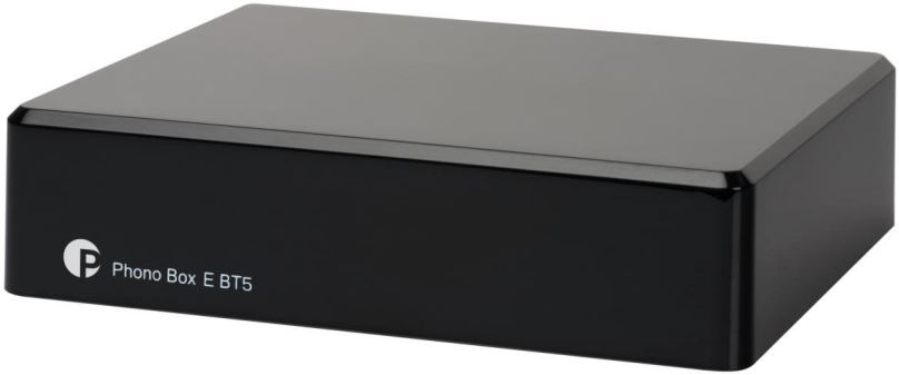 Pro-Ject Phono Box E BT 5 black - gramofonový předzesilovač s Bluetooth vysílačem, černý