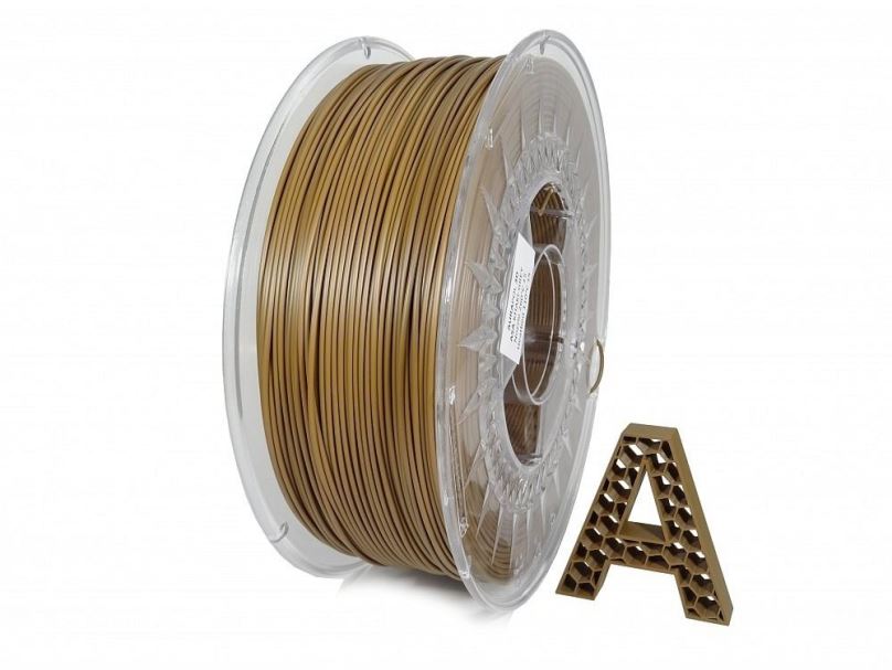 Filament AURAPOL ASA 3D Filament Hnědá Khaki 850g 1,75 mm AURAPOL