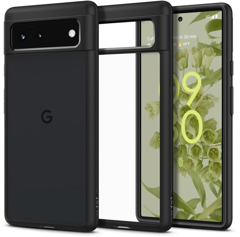 Kryt na mobil Spigen Ultra Hybrid Black Google Pixel 6
