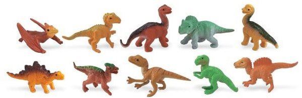 Vzdělávací sada Safari Ltd. Tuba - Mláďata dinosaurů
