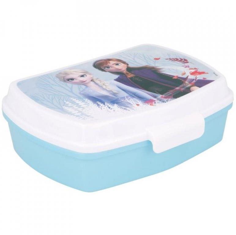 Svačinový box Dětský box na svačinu Frozen 2 - Světle modrý