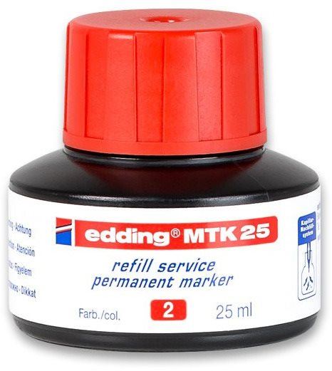 Náplň do popisovače EDDING MTK25 permanentní inkoust, červený