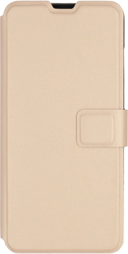 Pouzdro na mobil iWill Book PU Leather Case pro Huawei P30 Lite Gold