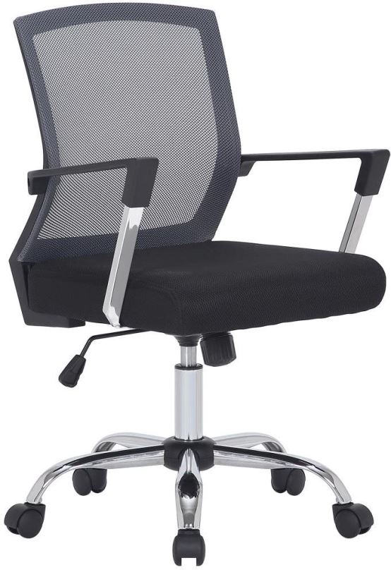 Kancelářská židle BHM GERMANY Mableton, černá / šedá