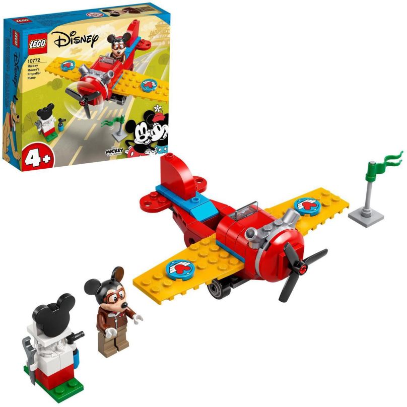 LEGO stavebnice LEGO® | Disney Mickey and Friends 10772 Myšák Mickey a vrtulové letadlo