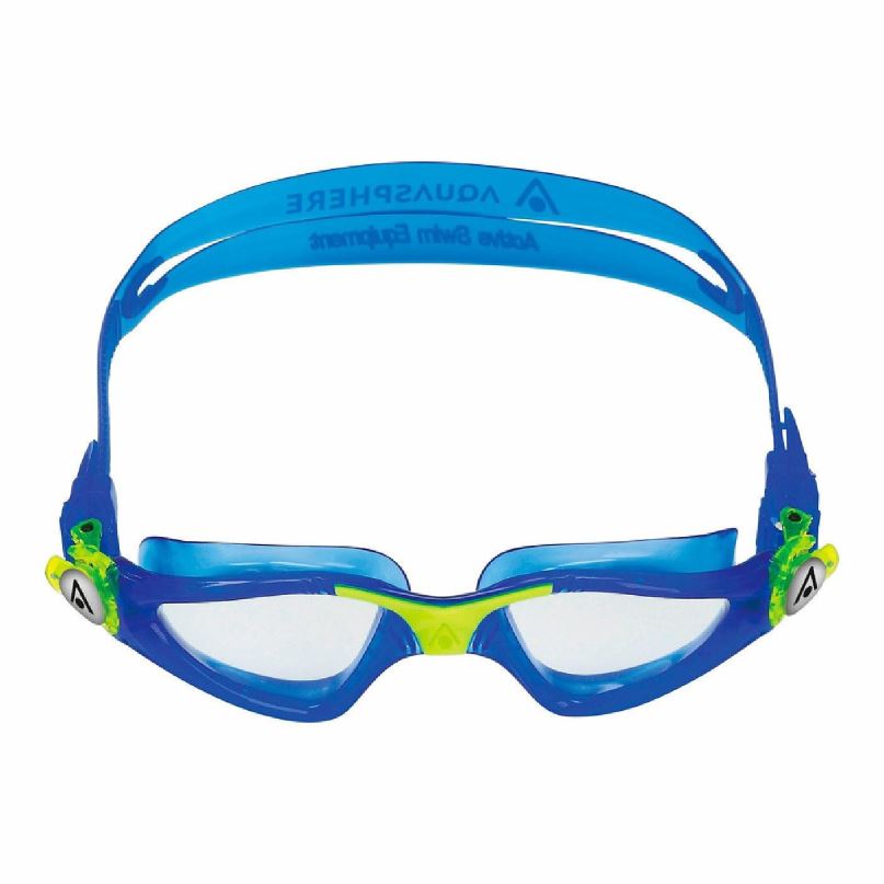 Plavecké brýle Dětské plavecké brýle Aqua Sphere KAYENNE JUNIOR čirá skla, modrá/žlutá