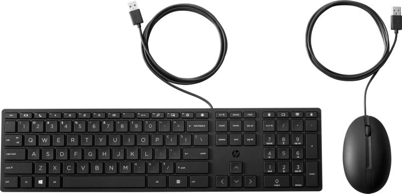 Set klávesnice a myši HP Wired 320MK Combo - CZ/SK