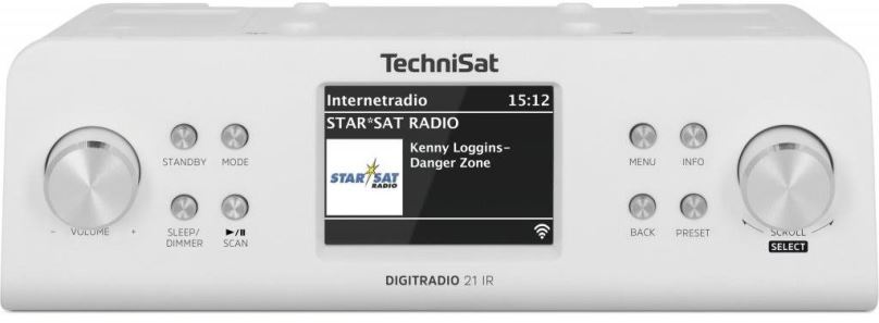 Rádio TechniSat DIGITRADIO 21 IR, white