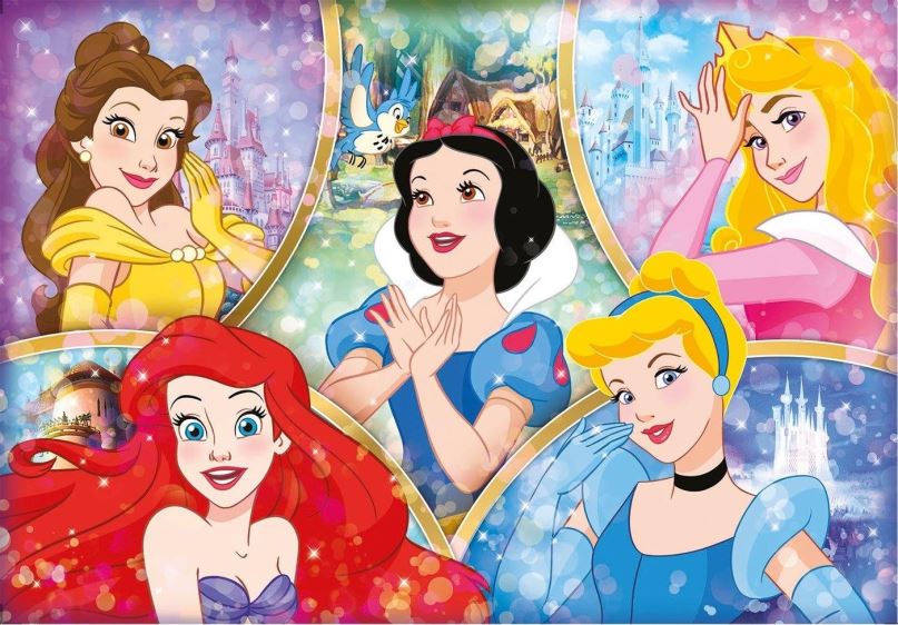 Puzzle Clementoni Puzzle Nejkrásnější Disney princezny 180 dílků