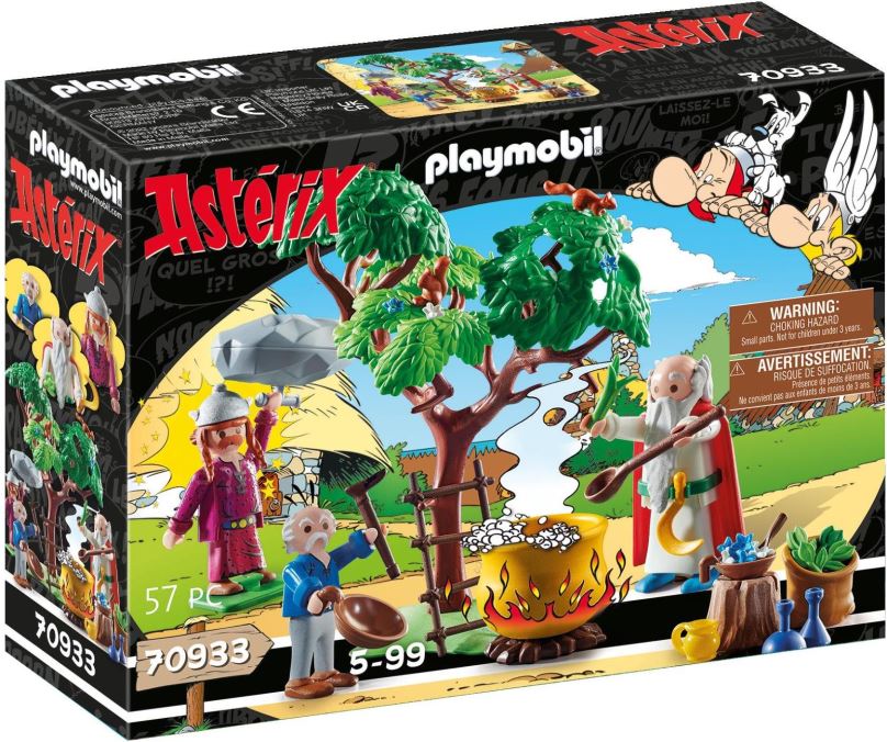 Stavebnice Playmobil 70933 Asterix: Panoramix s kouzelným lektvarem