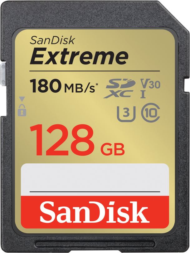 Paměťová karta SanDisk SDXC 128GB Extreme + Rescue PRO Deluxe