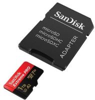 Paměťová karta SanDisk MicroSDXC 1TB Extreme Pro + SD adaptér