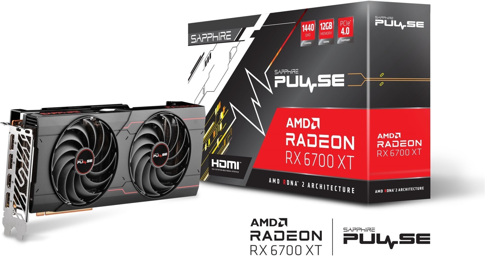 AMD RADEON RX6700XT SAPPHIRE 12GB-