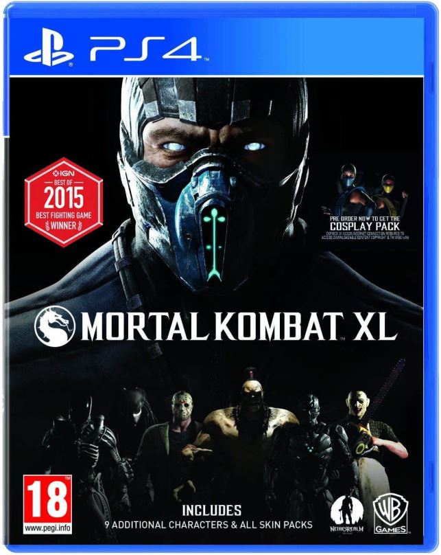 Hra na konzoli Mortal Kombat XL - PS4