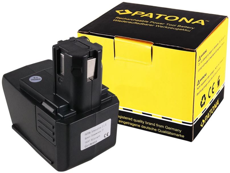 Nabíjecí baterie pro aku nářadí PATONA pro Hilti 9,6V 3500mAh Ni-Mh SF100,SBP10,265605