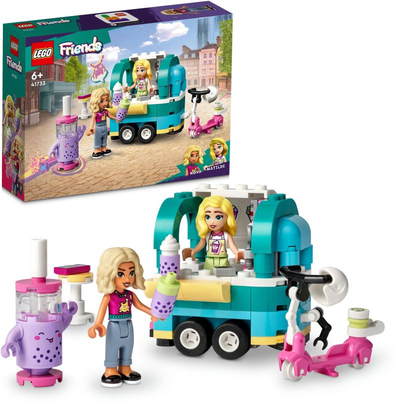 LEGO stavebnice LEGO® Friends 41733 Pojízdná prodejna bubble tea