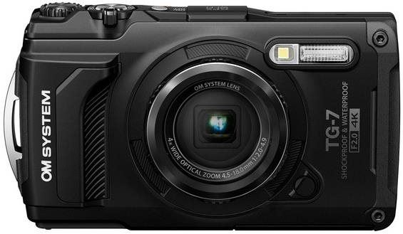 Digitální fotoaparát OM SYSTEM TG-7 černý