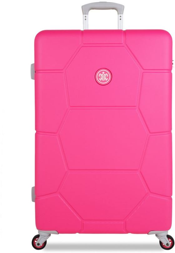 Cestovní kufr Suitsuit TR-1248/3-L ABS Caretta Hot Pink