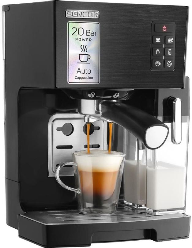 Pákový kávovar SENCOR SES 4050SS-EUE3 Espresso