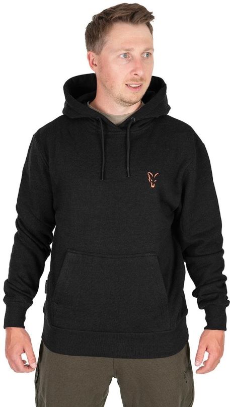 FOX Mikina Collection Black/Orange Hoody S