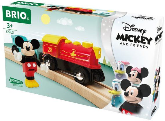 Vláčkodráha Brio World 32265 Vlak na baterie Myšáka Mickeyho