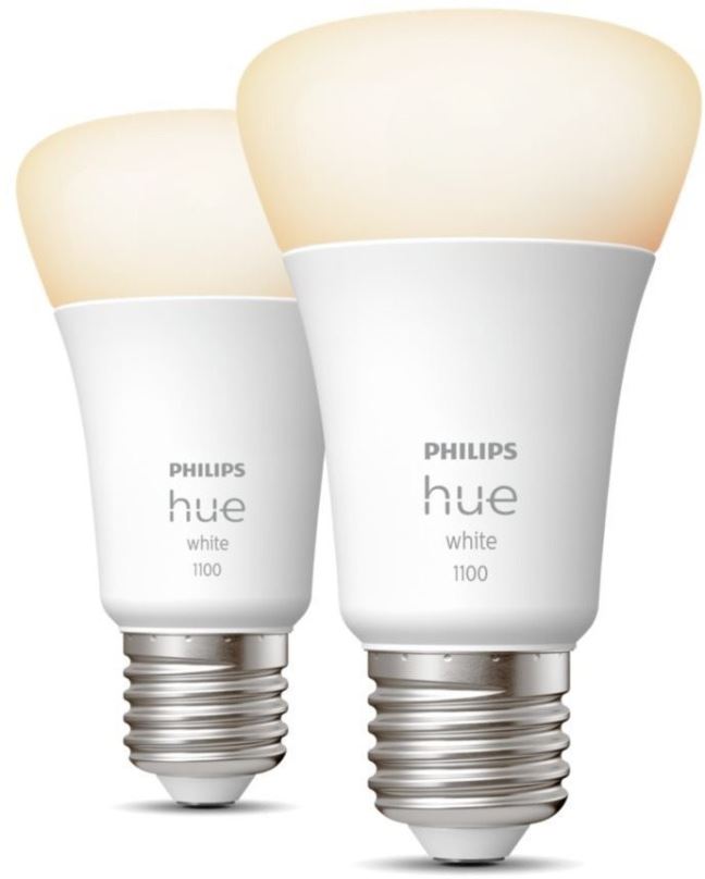 LED žárovka Philips Hue White 9.5W 1100 E27 2ks