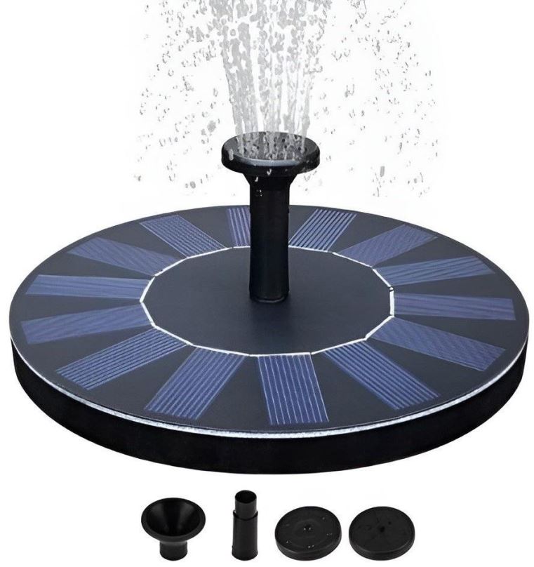 Fontánové čerpadlo Verk 24315 Plovoucí solární fontána