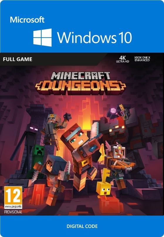 Hra na PC Minecraft Dungeons - Windows 10 Digital