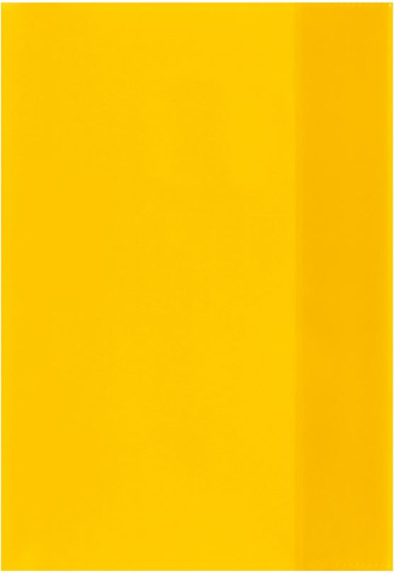 Obal na sešity HERLITZ A5 / 90 mic, žlutý, 1 ks