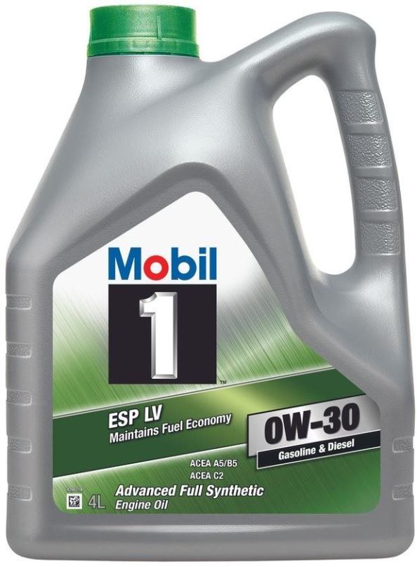 Motorový olej Mobil 1 ESP LV 0W-30, 4 L
