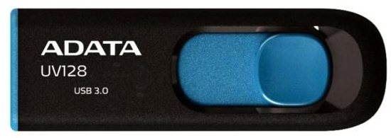 Flash disk ADATA UV128 černo-modrý