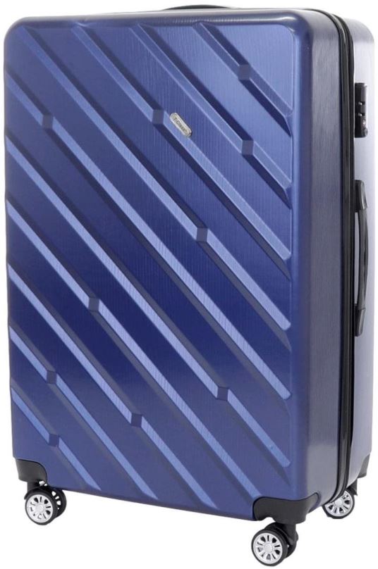 Cestovní kufr T-class TPL-7001, vel. XL, TSA zámek, rozšiřitelné, (modrá), 75 x 48 x 32cm