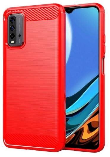 Kryt na mobil TopQ Xiaomi Redmi 9T silikon červený 65546