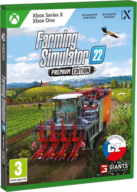 Hra na konzoli Farming Simulator 22: Premium Edition - Xbox