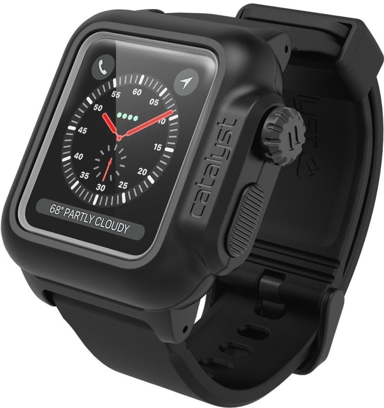 Ochranný kryt na hodinky Catalyst Waterproof Case Black Apple Watch 3/2 42mm