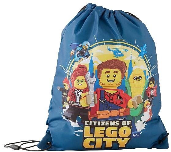 Vak na záda LEGO CITY Citizens - pytlík na přezůvky