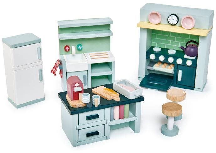 Nábytek pro panenky Tender Leaf Dolls House Kitchen Furniture