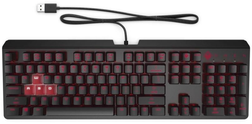 Herní klávesnice OMEN by HP Encoder Keyboard (Brown Cherry Keys) - CZ/SK